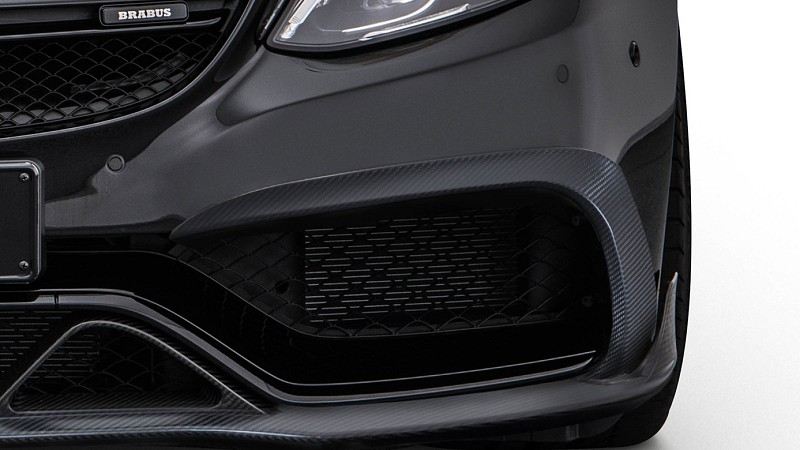 Photo of Brabus CARBON FRONT FASCIA ATTACHMENTS for the Mercedes Benz C-Class W205 (2014-) - Image 2